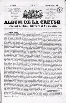 Album de la Creuse (1827-1840)