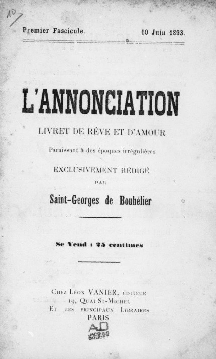 L'Annonciation (1893-1894)