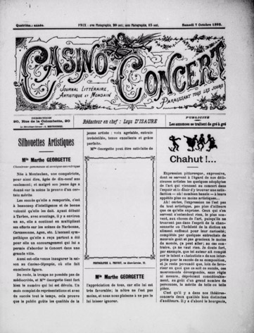 Casino-concert (1890-1893)