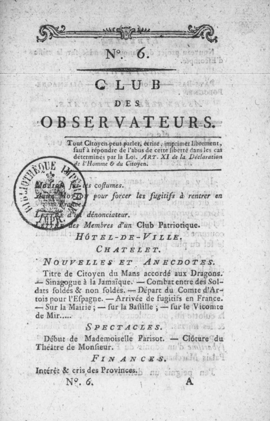 Club des observateurs
