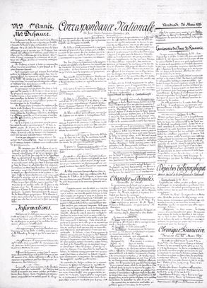 Correspondance nationale (1876)