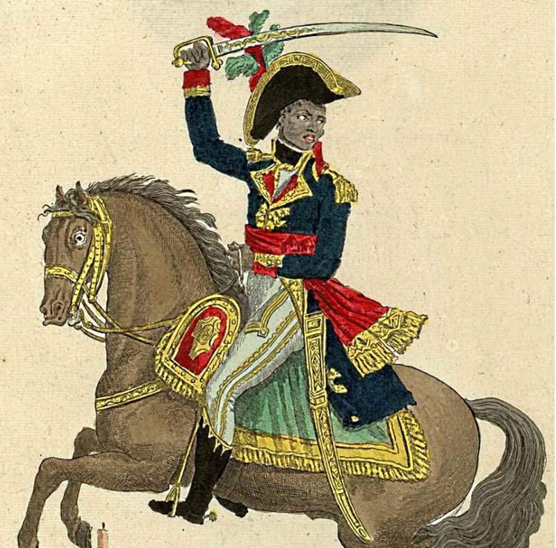 Toussaint Louverture : chef des noirs insurgés de Saint Domingue ; 1796-1799 - Source BnF