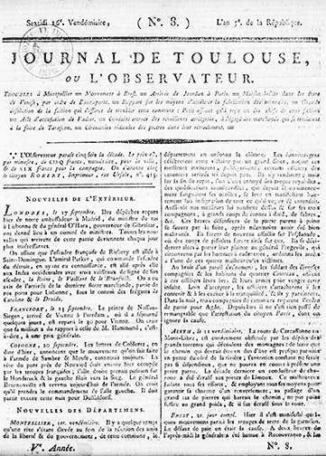 Journal de Toulouse (1795-1800)