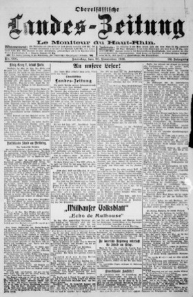 Oberelsässische Landes-Zeitung (1897-1918)