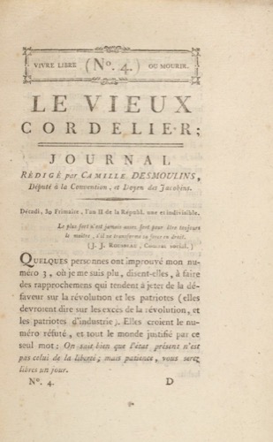 Le Vieux Cordelier (1793-1794)