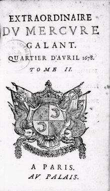 Le Mercure galant (1772-1774)