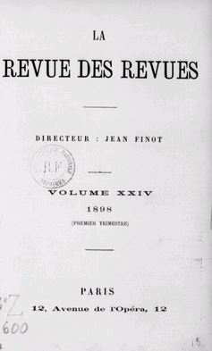 La Revue des revues (1890-1903)