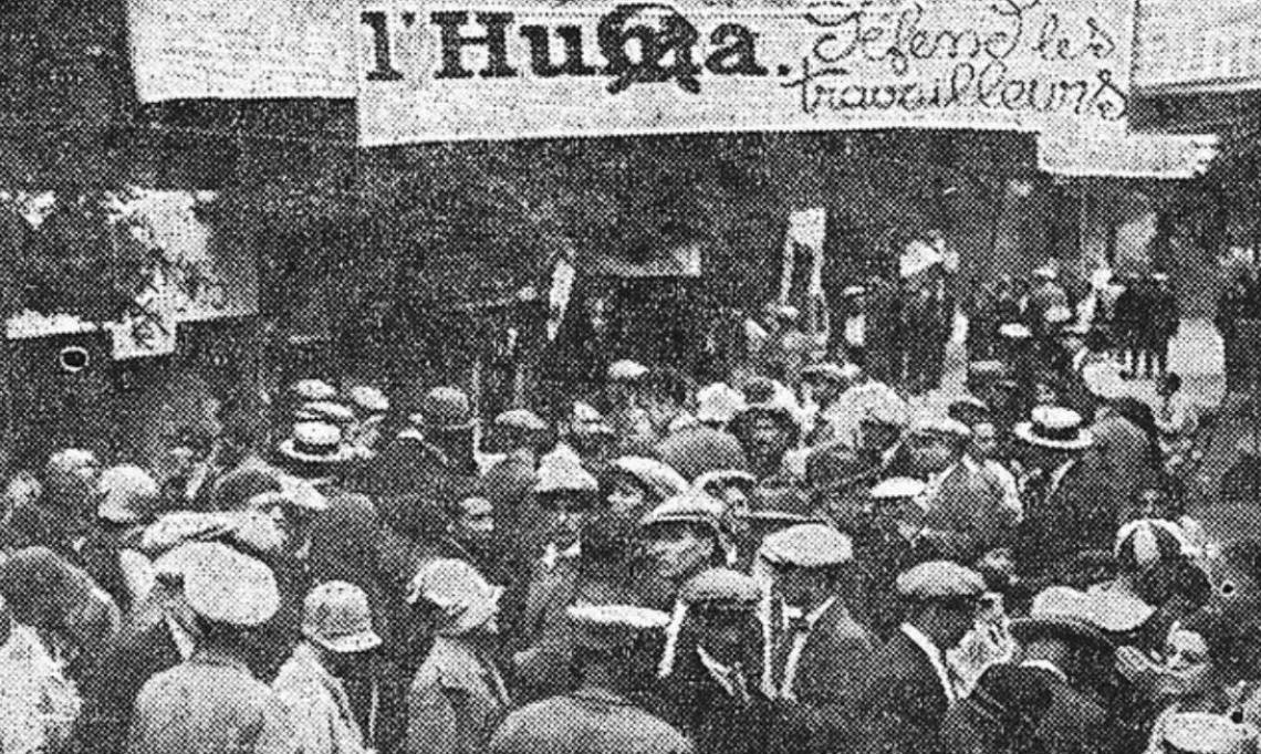 Instantané de la première "fête de L'Huma" à Bezons, L'Humanité, septembre 1930 - source : RetroNews-BnF