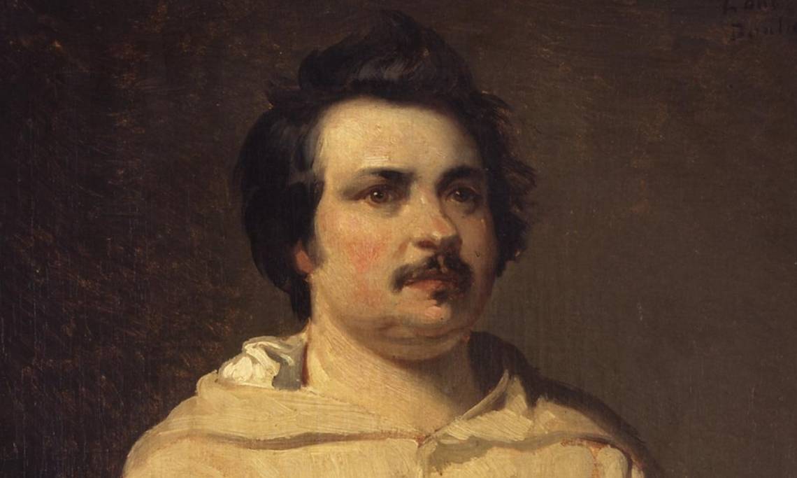 Portrait d'Honoré de Balzac, tableau de Louis Boulanger, 1836 - source : Musée des beaux-arts de Tours-WikiCommons