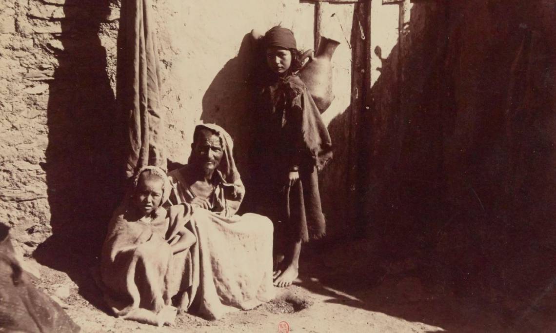 Photographie issue de « Types et scènes d'Algérie », recueil de Jean Geiser, 1880-1890 - source : Gallica-BnF