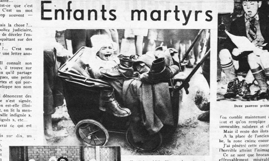 « Enfants martyrs », article paru dans Le Petit journal illustré, 1936 – source : RetroNews-BnF