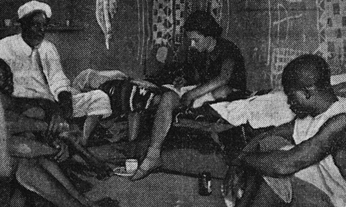 Hélène Gordon-Lazareff en reportage « au cœur du pays dogon », L'Intransigeant, 1935 - source : RetroNews-BnF