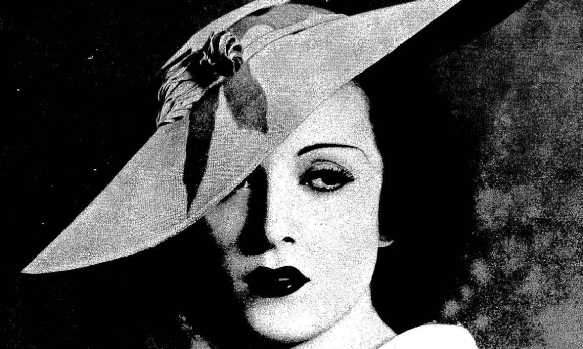 L’actrice Danielle Darieux en Une de Femme de France, portrait de Dorvyne,1935 – source : RetroNews-BnF