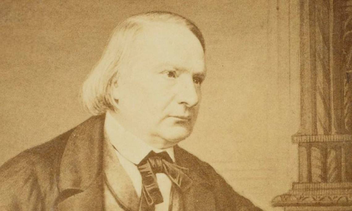 Photographie de Victor Hugo, écrivain et député, circa 1850 - source : Gallica-BnF
