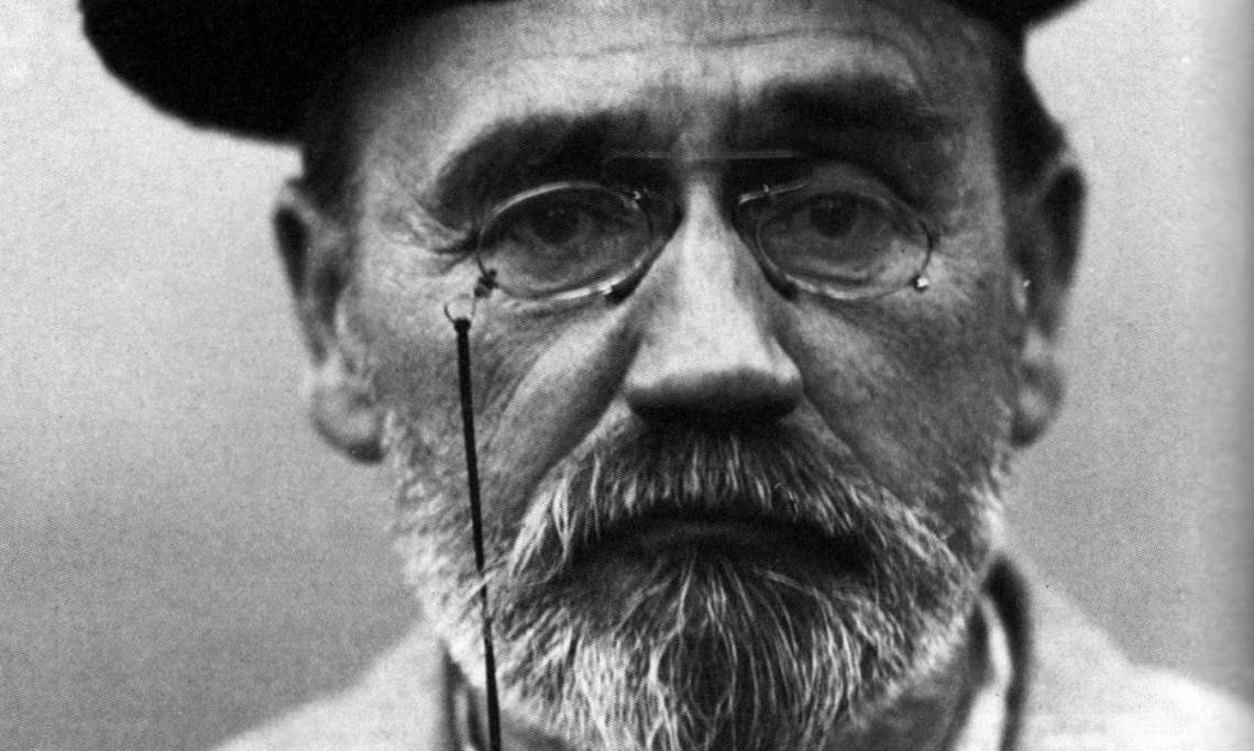Photographie d'Emile Zola, 1902 - source : WikiCommons