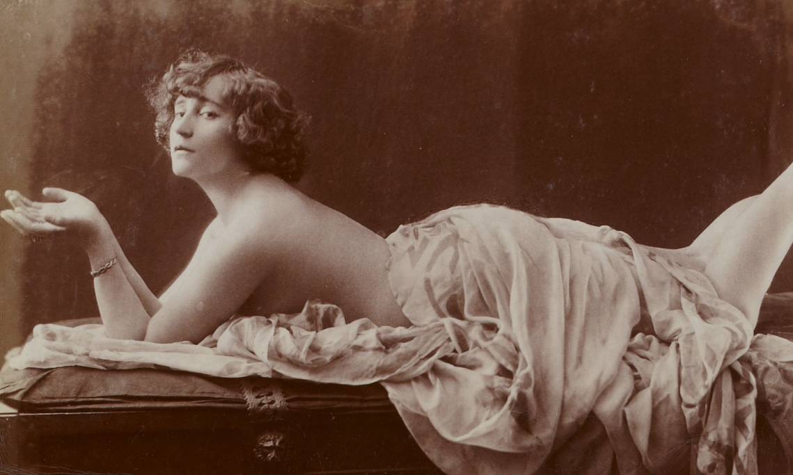 Colette Willy par le photographe Reutlinger, circa 1910 - source : Gallica-BnF