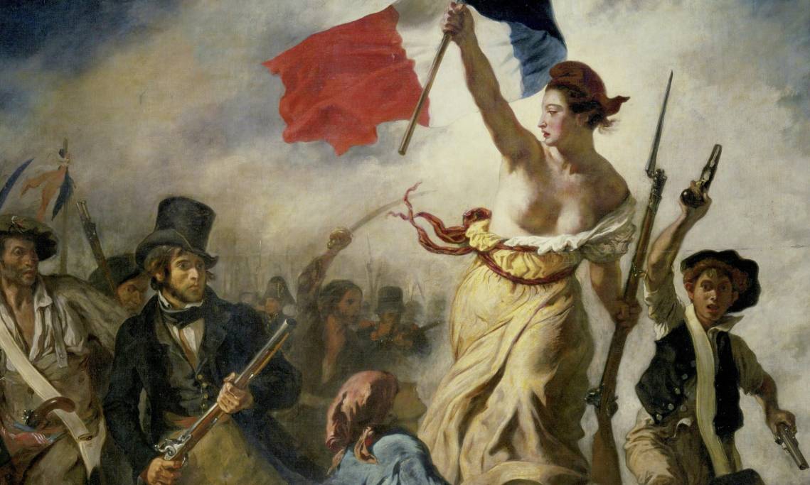 « La Liberté guidant le peuple », tableau d'Eugène Delacroix, 1830 - source : WikiCommons