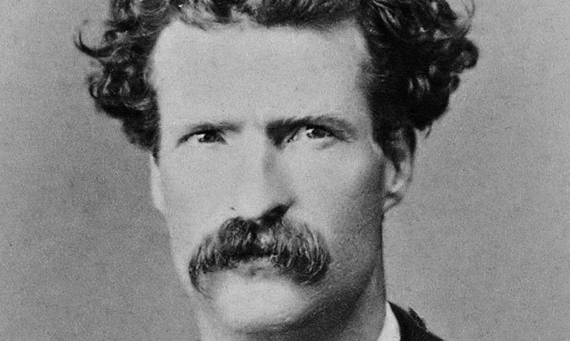 Mark Twain, photographie des Abdullah Frères, 1867 - source : WikiCommons/Library of Congress