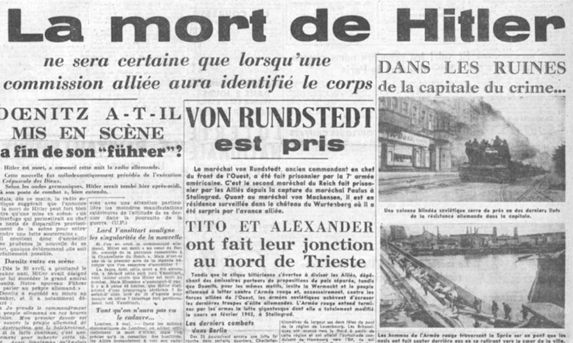 30 avril 1945 : Hitler est-il véritablement mort ? | RetroNews - Le site de presse de la BnF