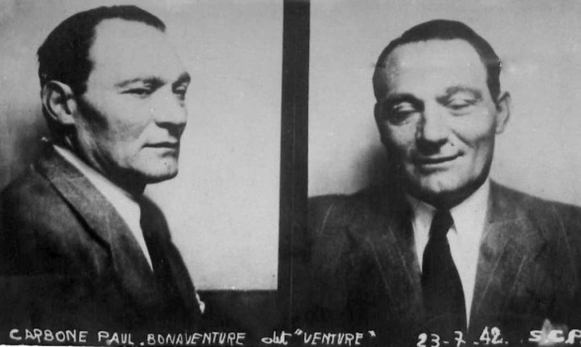 Paul Carbone, « parrain » français et instigateur de la French Connection, 1942 - source : WikiCommons