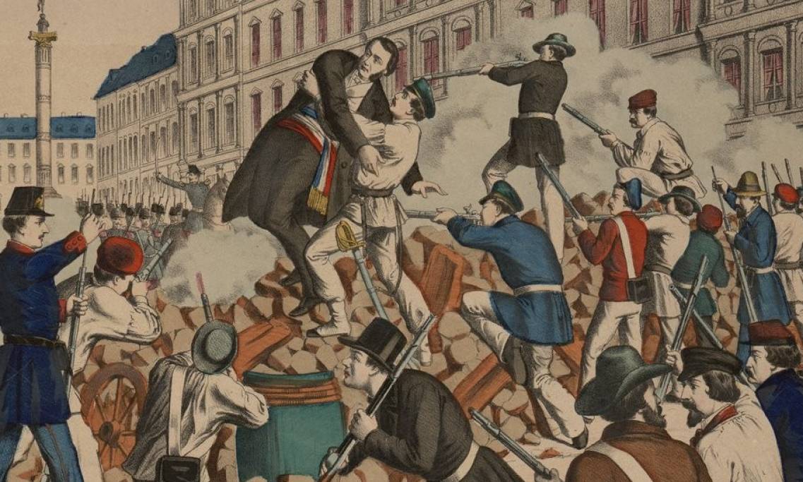 Renversement de la République, coup d’État du 2 décembre 1851 – source : Gallica-BnF