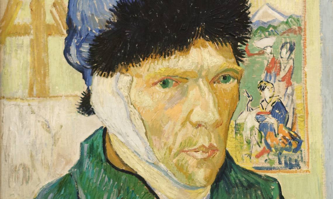 « Autoportrait à l'oreille bandée », Vincent Van Gogh, 1889 - source : Institut Courtauld / WikiCommons