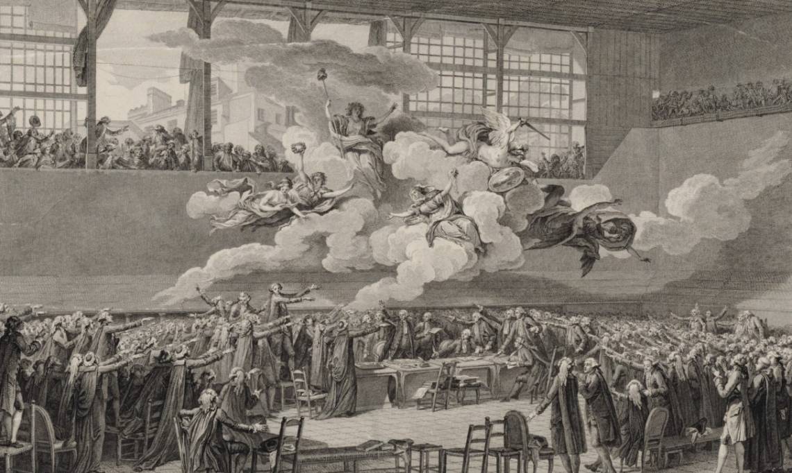 Isidore-Stanislas Helman, Serment du jeu de Paume à Versailles, le 19 juin 1789