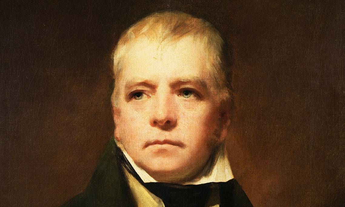 L'écrivain Walter Scott, portrait de Sir Henry Raeburn, 1822 - source : WikiCommons