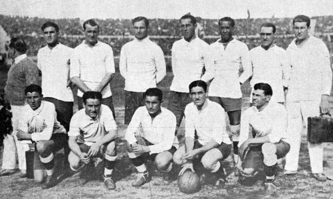 L'équipe d'Uruguay à la Coupe du monde 1930 - source : WikiCommons