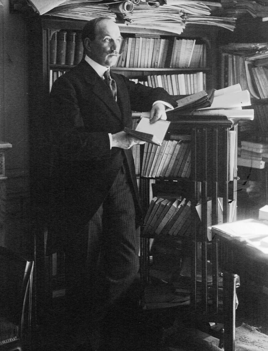 Henri Bordeaux, membre de l'Académie Française, Agence Meurisse, 1919 - source : Gallica-BnF