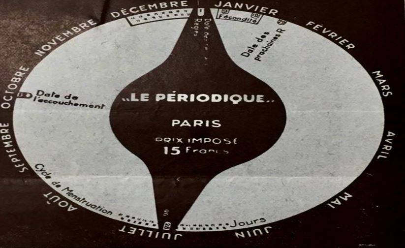 Prospectus pour le calendrier « Le Périodique » (détail), 1934 – source : Centre national des Archives de l’Église de France