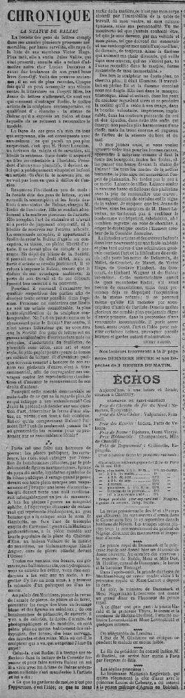 L'Écho de Paris 16/05/1898