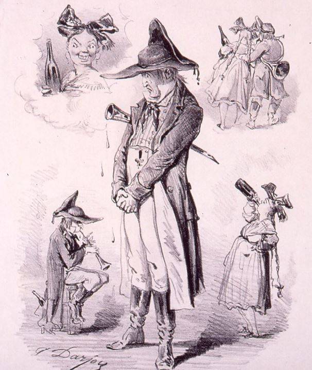 « Alsaciens », caricature de Darjoy, 1860 - source : Gallica-BnF