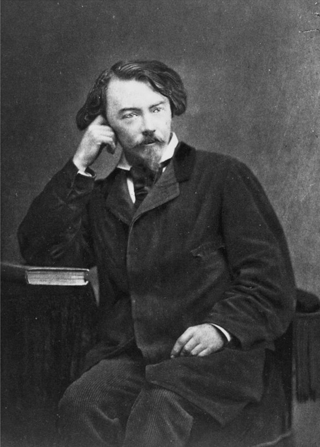 Photographie de Villiers de l'Isle-Adam, 1886 - source : Wikicommons