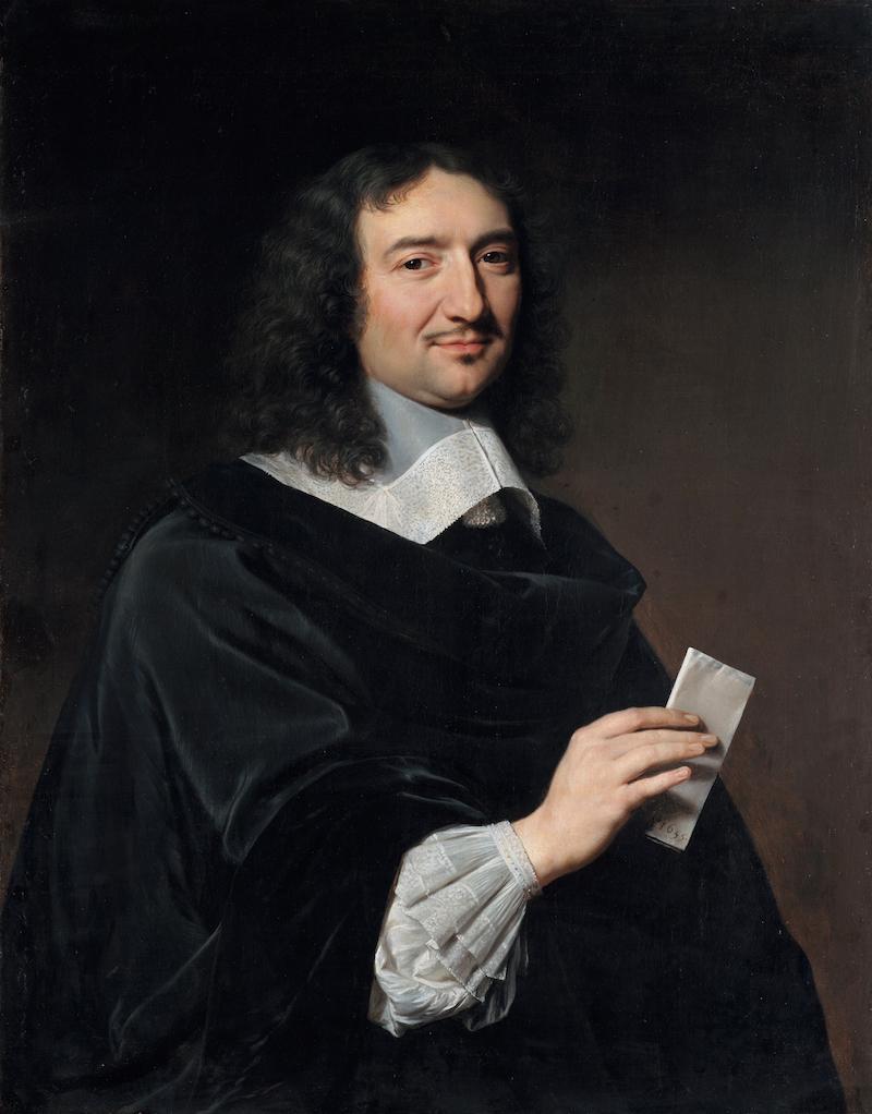Portrait du Contrôleur des finances de Louis XIV, Colbert, en 1666 - source : Metropolitan Museum of Art-WikiCommons