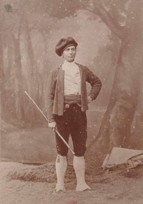 Jacques Orteig, guide des Pyrénées, photo de Nadar, 1875-1895 - source : Gallica-BnF