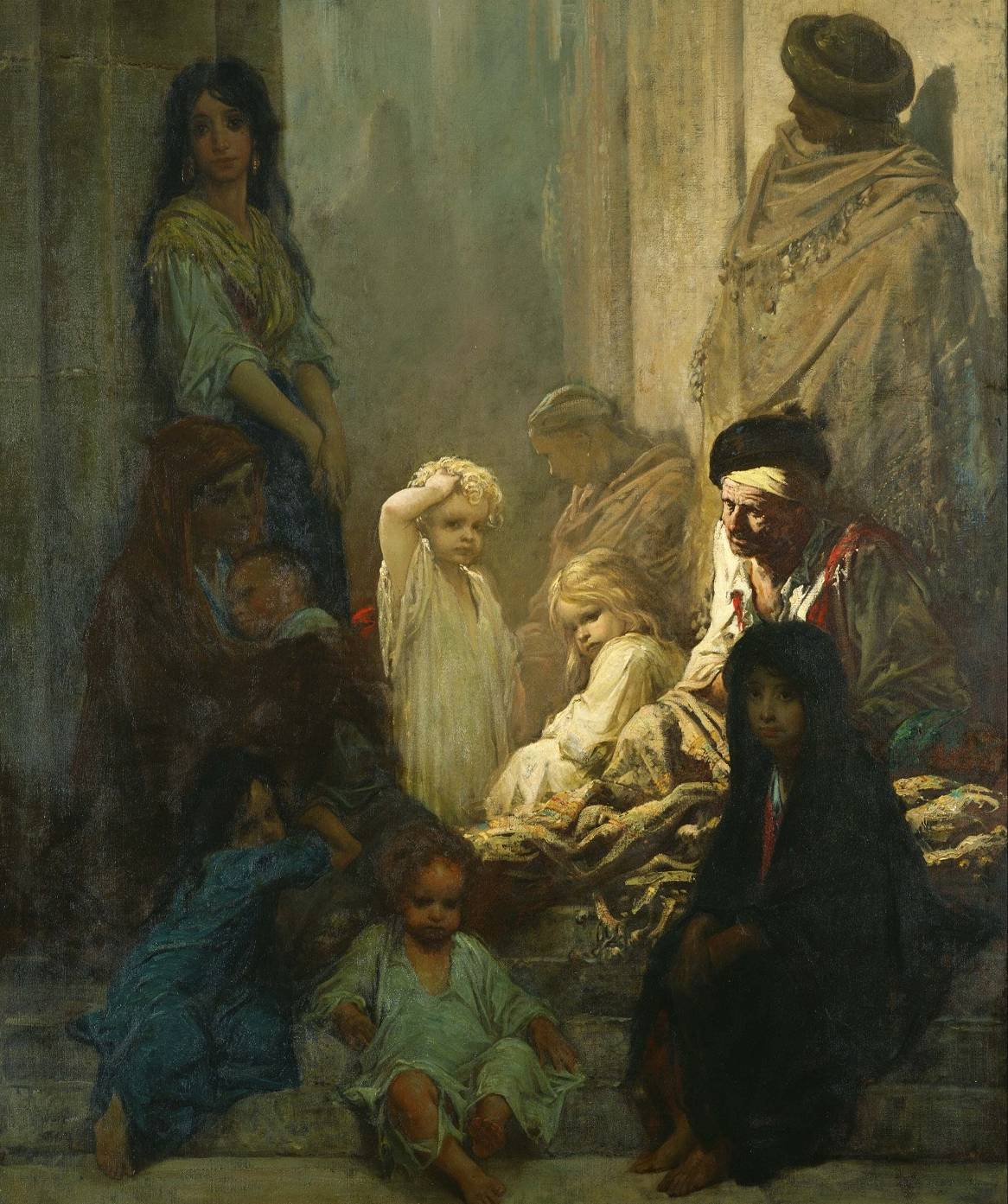 La Siesta, souvenir d'Espagne, Gustave Doré, circa 1868 - source : WikiCommons
