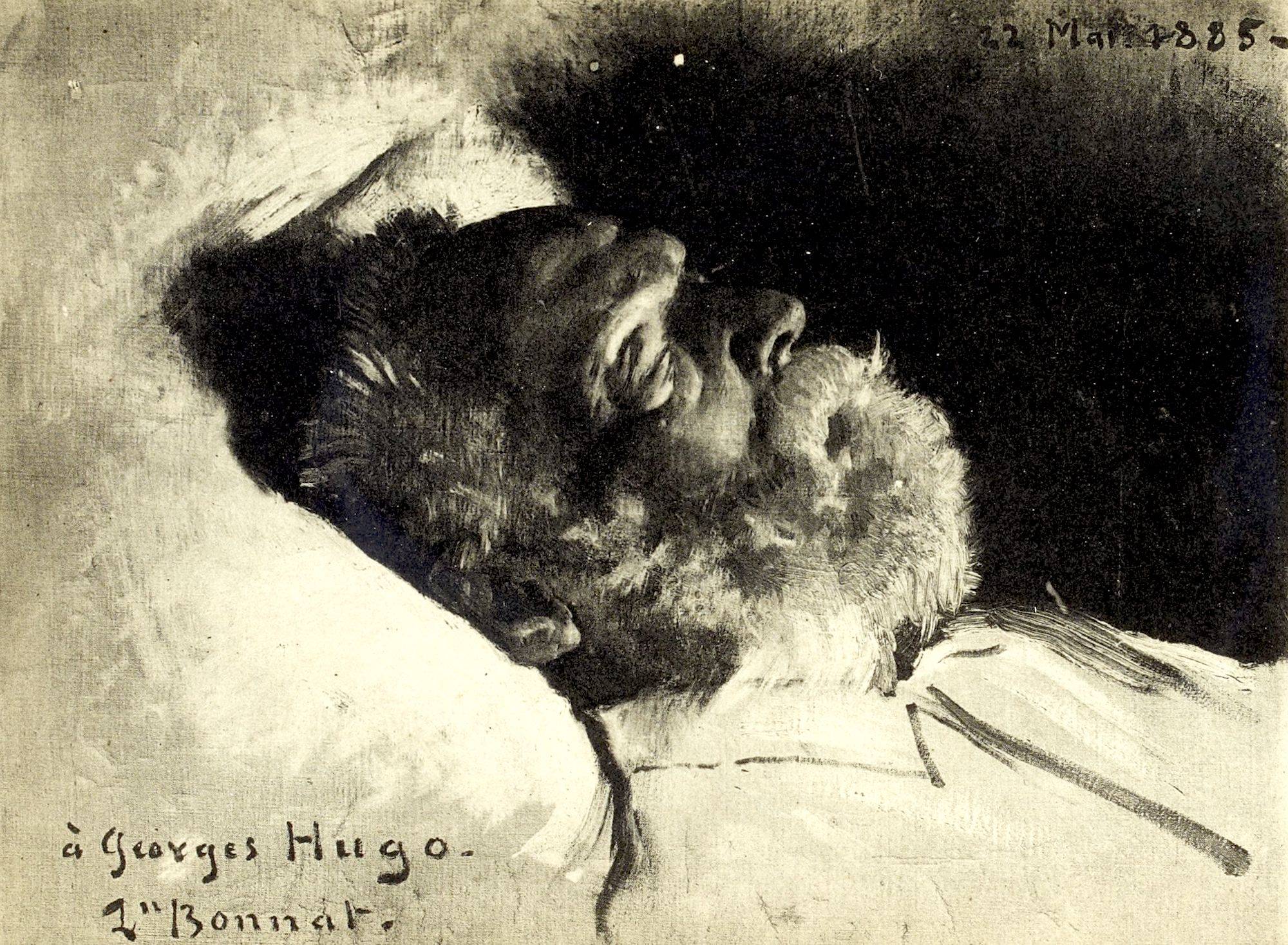 Bonnat, Victor Hugo, 22 mai 1885 - source : Gallica-BnF