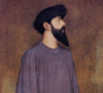 Joséphin Peladan, par Alexandre Séon, 1892 - source : WikiCommons