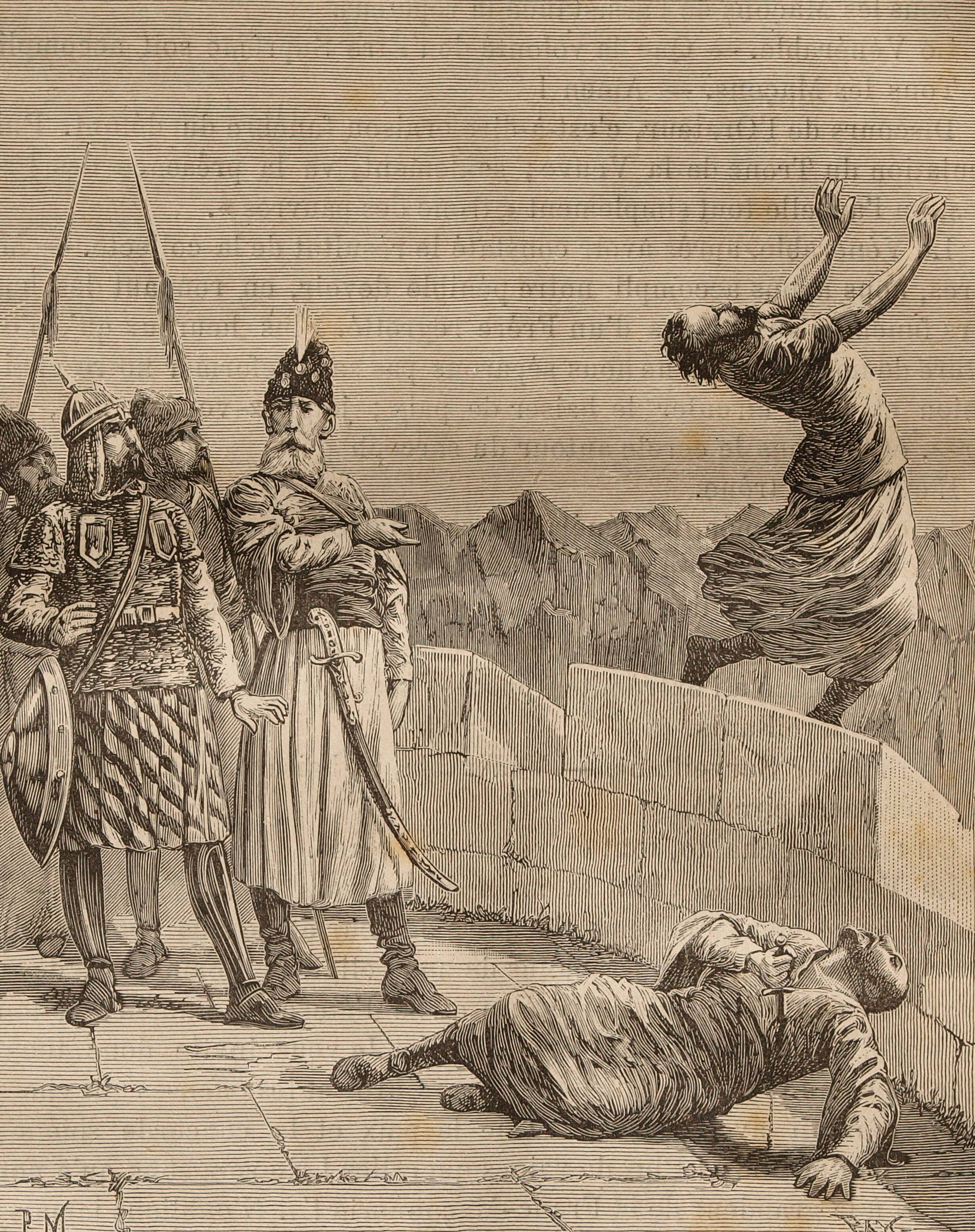 Illustration extraite des Mystères de la franc-maçonnerie de Léo Taxil, 1886 – source : WikiCommons