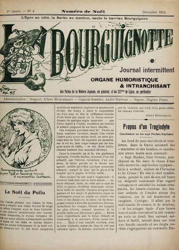 Couverture de Bourguignotte, publié le 01 août 1915