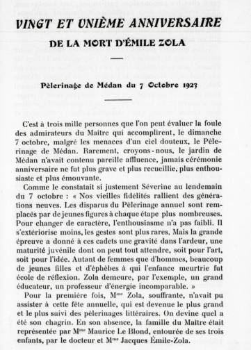 Couverture de Bulletin des amis d'Émile Zola, publié le 01 janvier 1922