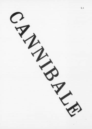 Couverture de Cannibale, publié le 25 avril 1920