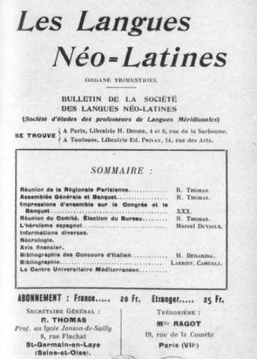 Langues neo-latines