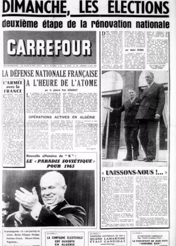 Couverture de Carrefour, publié le 26 août 1944