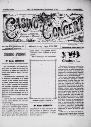 Couverture de Casino-concert, publié le 30 septembre 1893