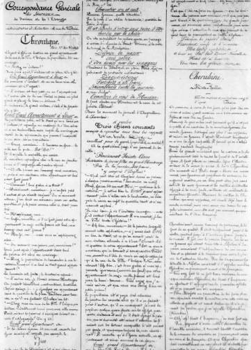 Couverture de Correspondance générale des journaux, publié le 17 novembre 1862