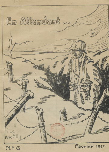 Couverture de En attendant…, publié le 06 février 1917