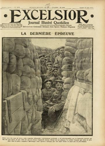 Couverture de Excelsior, publié le 04 octobre 1914