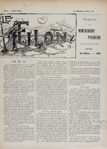 Couverture de Filon, publié le 01 janvier 1917